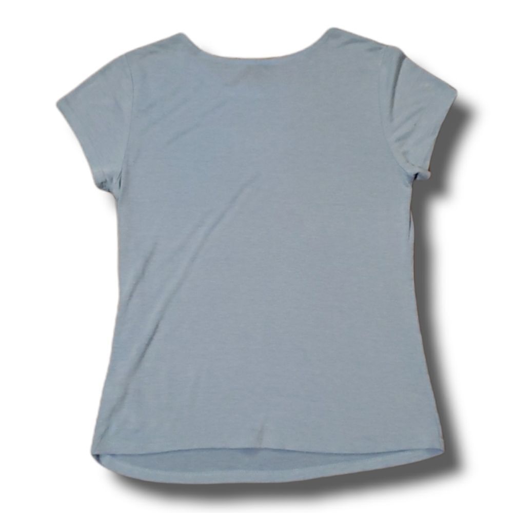 Bleeker & McDougal Pray Beaded‎ Tee Size Petite Small - Picture 2 of 4
